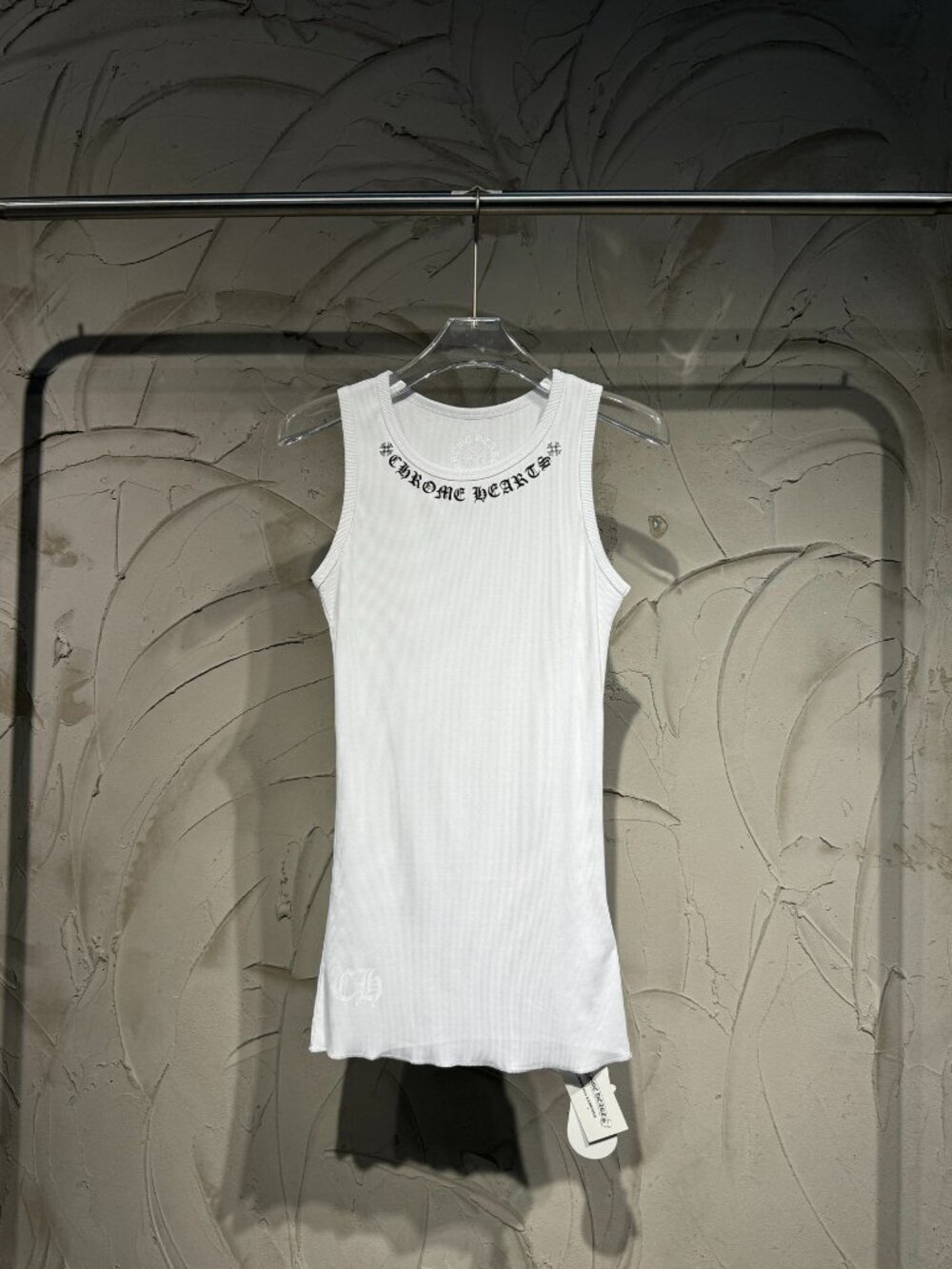 Chrome Hearts White Vest Dress